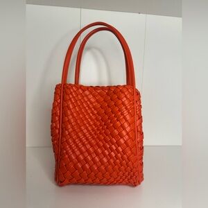 Anthropologie The Hollace Tote: woven mini edition